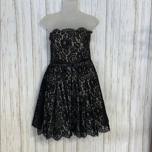 Sz 6 Robert Rodriguez Target Black Lace Dress
